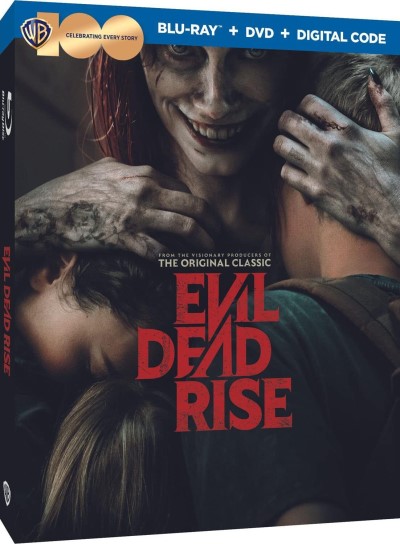 Evil Dead Rise (2023)/Lily Sullivan, Alyssa Sutherland, and Morgan Davies@R@Blu-ray + DVD