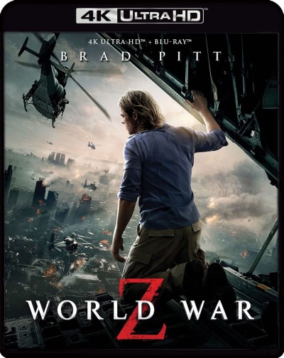 World War Z/Brad Pitt, Dede Gardner, and Jeremy Kleiner@PG-13@4K Ultra HD/Blu-ray