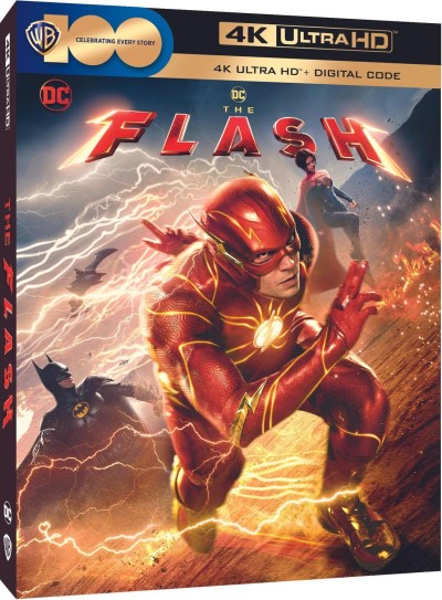 The Flash (2023)/Ezra Miller, Sasha Calle, and Michael Keaton@PG-13@4K Ultra HD + Blu-ray