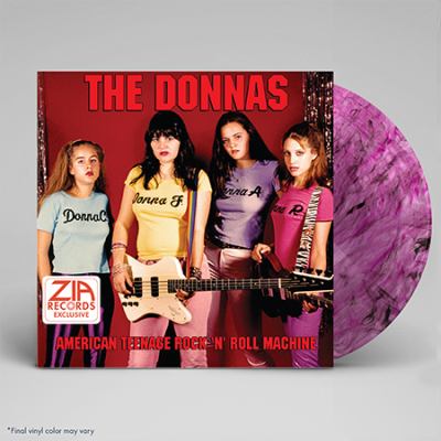 The Donnas/American Teenage Rock 'N' Roll Machine (Zia Exclusive)@Black Strawberry Swirl Vinyl@Limited to 300