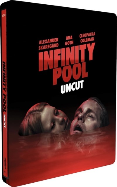 Infinity Pool (2023) (Uncut) (Steelbook)/Alexander Skarsgård, Mia Goth, and Cleopatra Coleman@R@4K Ultra HD + Blu-ray