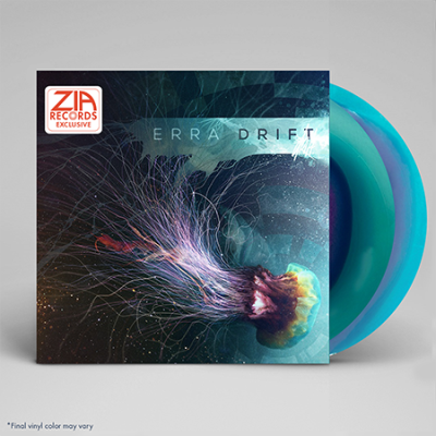 Erra/Drift (Zia Exclusive)@Purple in Transparent Sea Blue In Coke Bottle Clear 2LP@Limited to 300