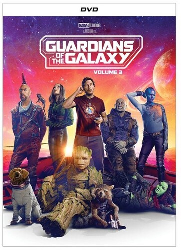 Guardians of the Galaxy Vol.3 (2023)/Chris Pratt, Zoë Saldaña, and Dave Bautista@PG-13@DVD