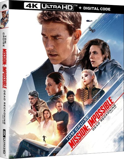 Mission: Impossible - Dead Reckoning (2023)/Tom Cruise, Haley Atwell, and Ving Rhames@PG-13@4K Ultra HD + Blu-ray