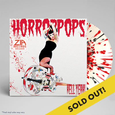 Horrorpops/Hell Yeah (Zia Exclusive)@White With Red And Black Splatter@Limited To 300