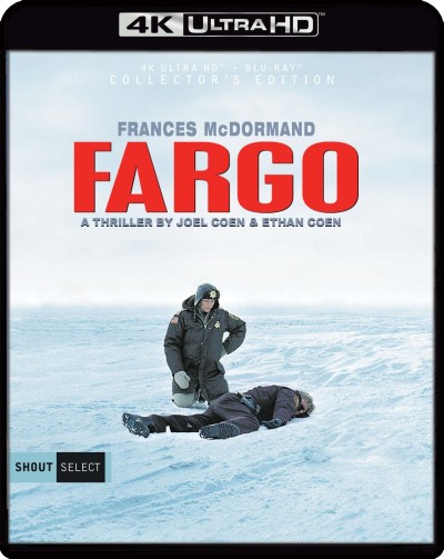 Fargo (1996)/Frances McDormand, William H. Macy, and Steve Buscemi@R@4K Ultra HD/Blu-ray