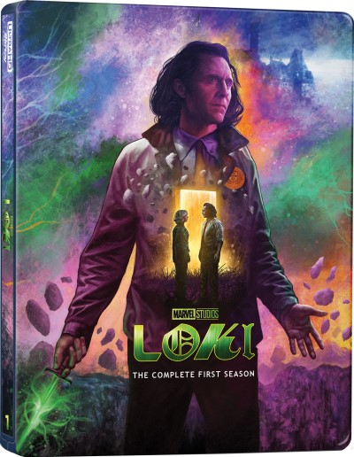 Loki: The Complete First Season (Steelbook)/Tom Hiddleston, Owen Wilson, and Sophia Di Martino@TV-14@4K Ultra HD + Blu-Ray
