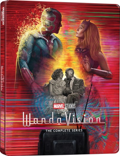 WandaVision: The Complete Series (2021) (SteelBook)/Elizabeth Olsen, Paul Bettany, and Kathryn Hahn@TV-14@4K Ultra HD + Blu-ray