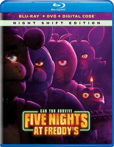 Five Nights at Freddy's (2023)/Josh Hutcherson, Elizabeth Lail, and Piper Rubio@PG-13@Blu-ray + DVD