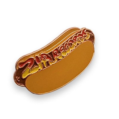 Zia Enamel Pin/Hot Dog