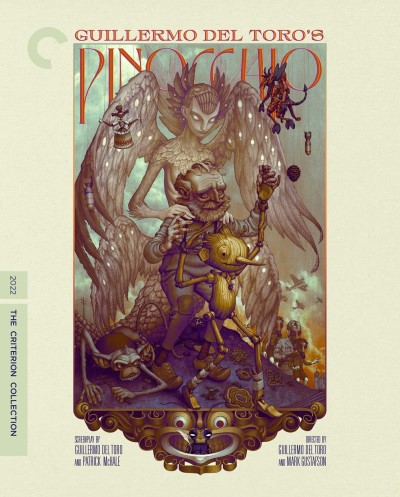 Guillermo del Toro's Pinocchio (2022) (Criterion Collection)/Gregory Mann, David Bradley, and Ewn McGregor@PG@Blu-ray