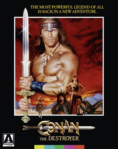 Conan the Destroyer (Arrow Films) (Limited Edition)/Arnold Schwarzenegger, Grace Jones, and Mako@R@Blu-ray
