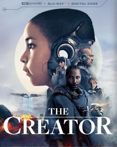 The Creator (2023)/John David Washington, Gemma Chan, and Ken Watanabe@PG-13@4K Ultra HD + Blu-ray