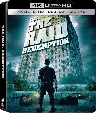 The Raid: Redemption (Steelbook)/Iko Uwais, Joe Taslim, and Donny Alamsyah@Not Rated@4K Ultra HD/Blu-ray