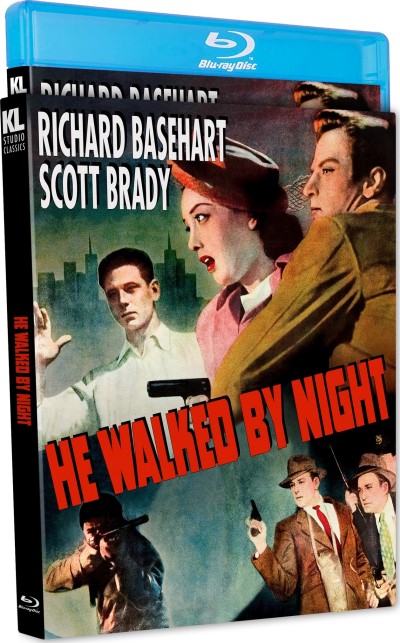 He Walked by Night/Richard Basehart, Scott Brady, and Roy Roberts@Not Rated@Blu-ray