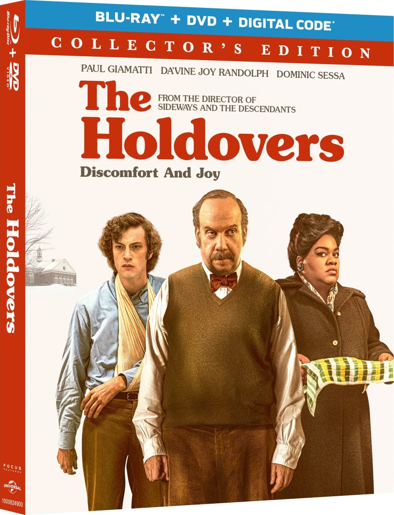 The Holdovers (2023)/Paul Giamatti, Da'Vine Joy Randolph, and Dominic Sessa@R@Blu-ray + DVD