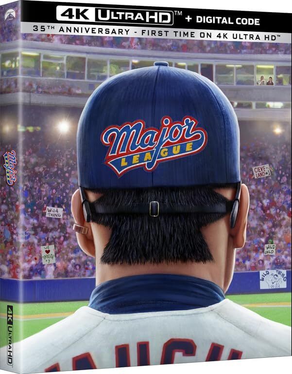 Major League (1989)/Tom Berenger, Charlie Sheen, and Corbin Bernsen@R@4K Ultra HD/Blu-ray