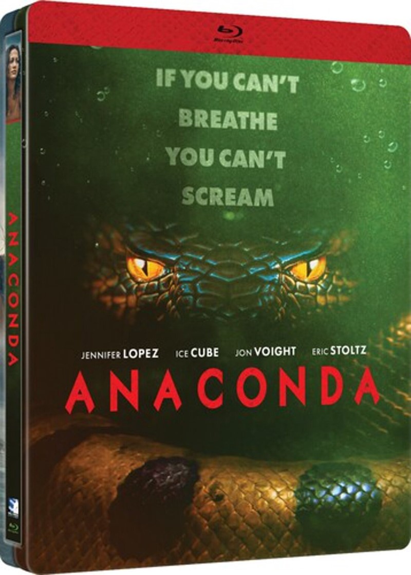 Anaconda (1997) (Mill Creek Entertainment) (SteelBook)/Jennifer Lopez, O'Shea "Ice Cube" Jackson Sr., and Jon Voight@PG-13@Blu-ray