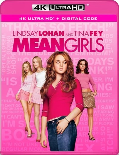 Mean Girls (2004)/Lindsay Lohan, Tina Fey, and Rachel McAdams@PG-13@4K Ultra HD