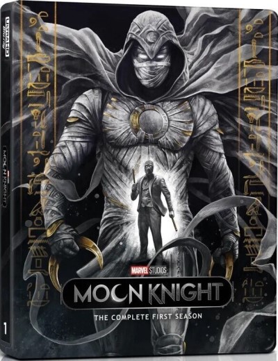 Moon Knight: The Complete First Season (SteelBook)/Oscar Isaac, May Calamawy, and Ethan Hawke@TV-14@4K Ultra HD