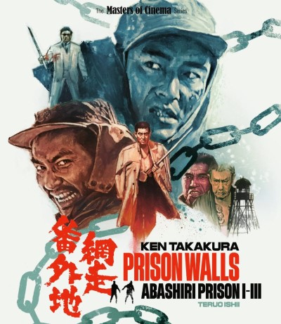 Prison Walls: Abashiri Prison I-III/Tôru Abe, Kanjûrô Arashi, and Kunie Tanaka@Not Rated@Blu-ray