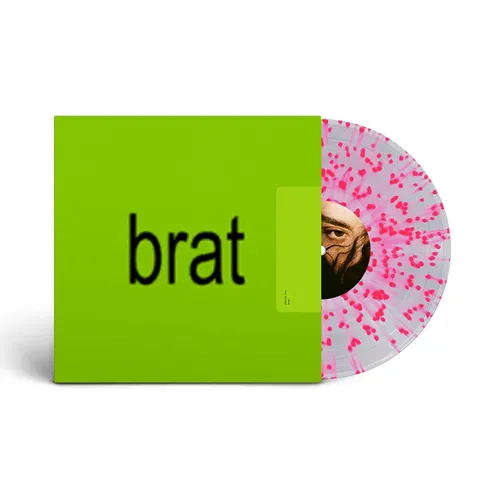 Charli XCX/BRAT (Clear Pink Splatter Vinyl)@Indie Exclusive