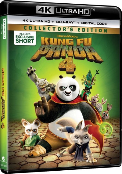 Kung Fu Panda 4 (2024)/Jack Black, Awkwafina, and Viola Davis@PG@4K Ultra HD + Blu-ray