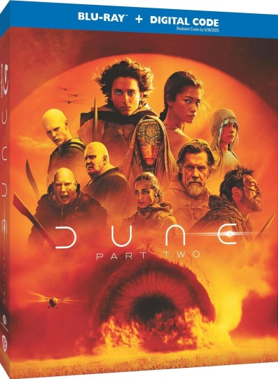 Dune: Part Two (2024)/Timothée Chalamet, Zendaya, and Rebecca Ferguson@PG-13@Blu-ray