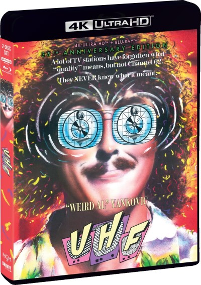 UHF (1989)/"Weird Al" Yankovic, Kevin McCarthy, and Michael Richards@PG-13@4K Ultra HD + Blu-ray