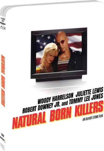 Natural Born Killers (1994) (Steelbook)/Woody Harrelson, Juliett Lewis, and Robert Downey Jr.@Not Rated@4K Ultra HD + Blu-ray