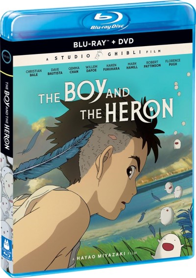 The Boy and the Heron (2023)/Christian Bale, Dave Bautista, and Gemma Chan@PG-13@Blu-ray + DVD