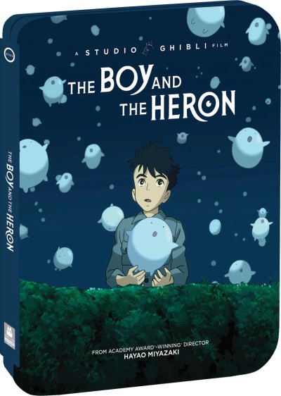 The Boy and the Heron (2023) (Steelbook) (Limited)/Christian Bale, Dave Bautista, and Gemma Chan@PG-13@4K Ultra HD + Blu-ray