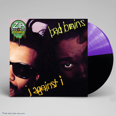 Bad Brains/I Against I (Zia Exclusive)@Half Purple, Half Black Vinyl@Limited To 300