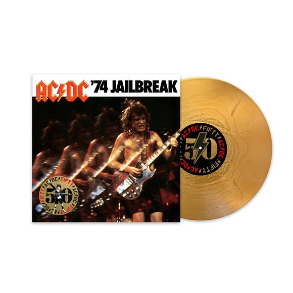 AC/DC/‘74 Jailbreak (1984) (50th Anniversary) (Gold Vinyl)@LP