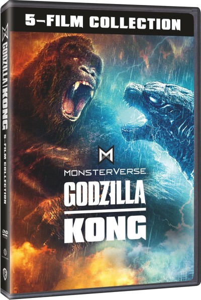Godzilla/Kong MonsterVerse: 5-Film Collection/Rebecca Hall, Brian Tyree Henry, and Ken Watanabe@PG-13@DVD