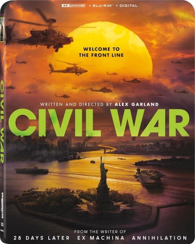 Civil War (2024)/Kirsten Dunst, Wagner Moura, and Cailee Spaeny@R@4K Ultra HD + Blu-ray
