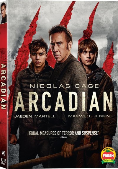 Arcadian (2024)/Nicolas Cage, Jaeden Martell, and Maxwell Jenkins@Not Rated@DVD