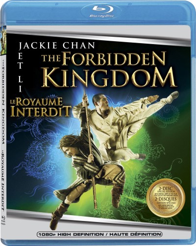 The Forbidden Kingdom (2008)/Jackie Chan, Jet Li, and Michael Angarano@PG-13@Blu-ray