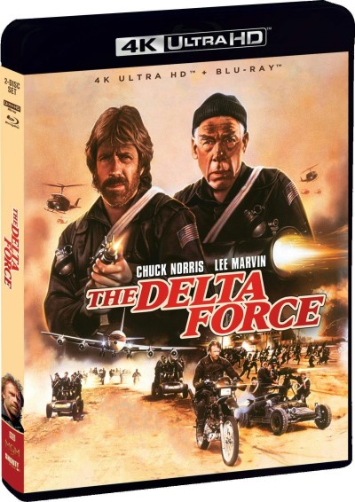 The Delta Force (1986) (SHOUT! Select)/Chuck Norris, Lee Marvin, and Martin Balsam@R@4K Ultra HD + Blu-ray
