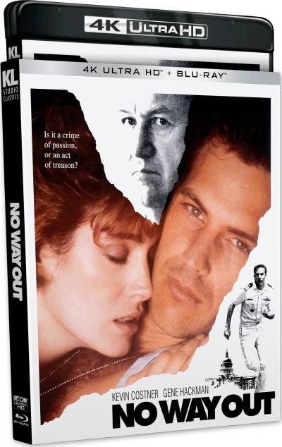 No Way Out (1987) (KL Studio Classics)/Kevin Costner, Gene Hackman, and Sean Young@R@4K Ultra HD + Blu-ray