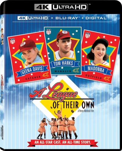 A League of Their Own (1992)/Geena Davis, Tom Hanks, and Madonna@PG@4K Ultra HD + Blu-ray