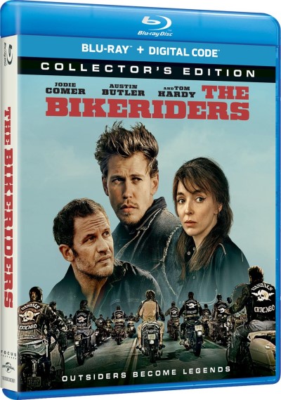 The Bikeriders (2023)/Jodie comer, Austin Butler, and Tom Hardy@R@Blu-ray