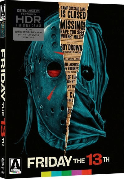 Friday the 13th (2009) (Arrow Films) (Limited Edition)/JAred Padalecki, Danielle Panabaker, and Derek Mears@R@4K Ultra HD