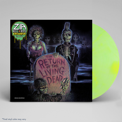 Return Of The Living Dead/Original Soundtrack (Zia Exclusive)@Plutonium Vinyl@Limited To 300