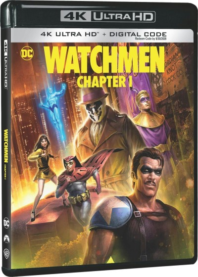 Watchmen: Chapter I (2024)/Matthew Rhys, Katee Sackhoff, and Titus Welliver@R@4K Ultra HD