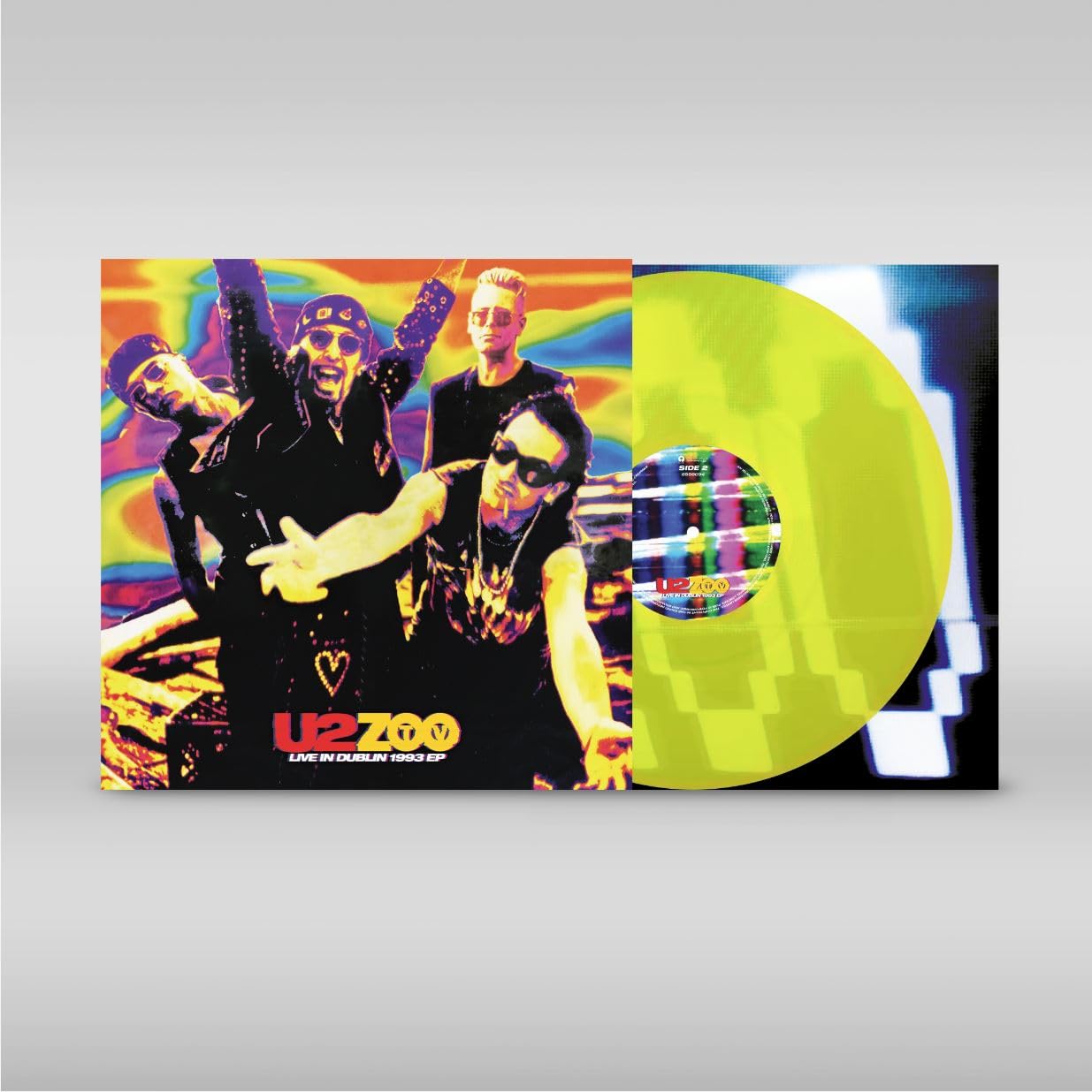 U2/ZOO TV: Live In Dublin 1993 [EP] (Neon Yellow Vinyl)