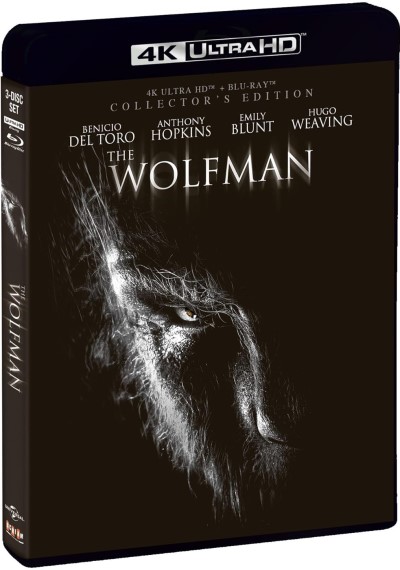 The Wolfman (2010) (SCREAM! Factory)/Benicio del Toro, Anthony Hopkins, and Emily Blunt@R@4K Ultra HD + Blu-ray