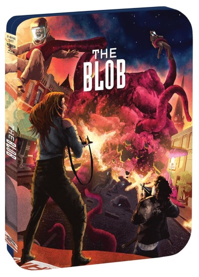 The Blob (1988) (SCREAM! Factory) (Steelbook)/Kevin Dillon, Shawnee Smith, and Donovan Leitch@R@4K Ultra HD + Blu-ray