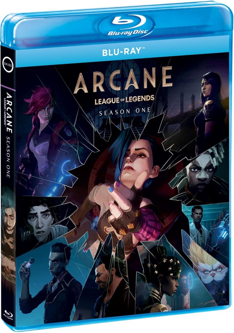 Arcane: Legue of Legends (2021) - Season One (GKIDS)/Hailee Steinfeld, Ella Purnell, and Kevin Alejandro@TV-14@Blu-ray