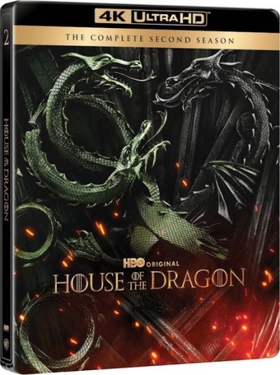 House of The Dragon: The Complete Second Season (Steelbook)/Emma D'Arcy, Olivia Cooke, and Matt Smith@TV-MA@4K Ultra HD